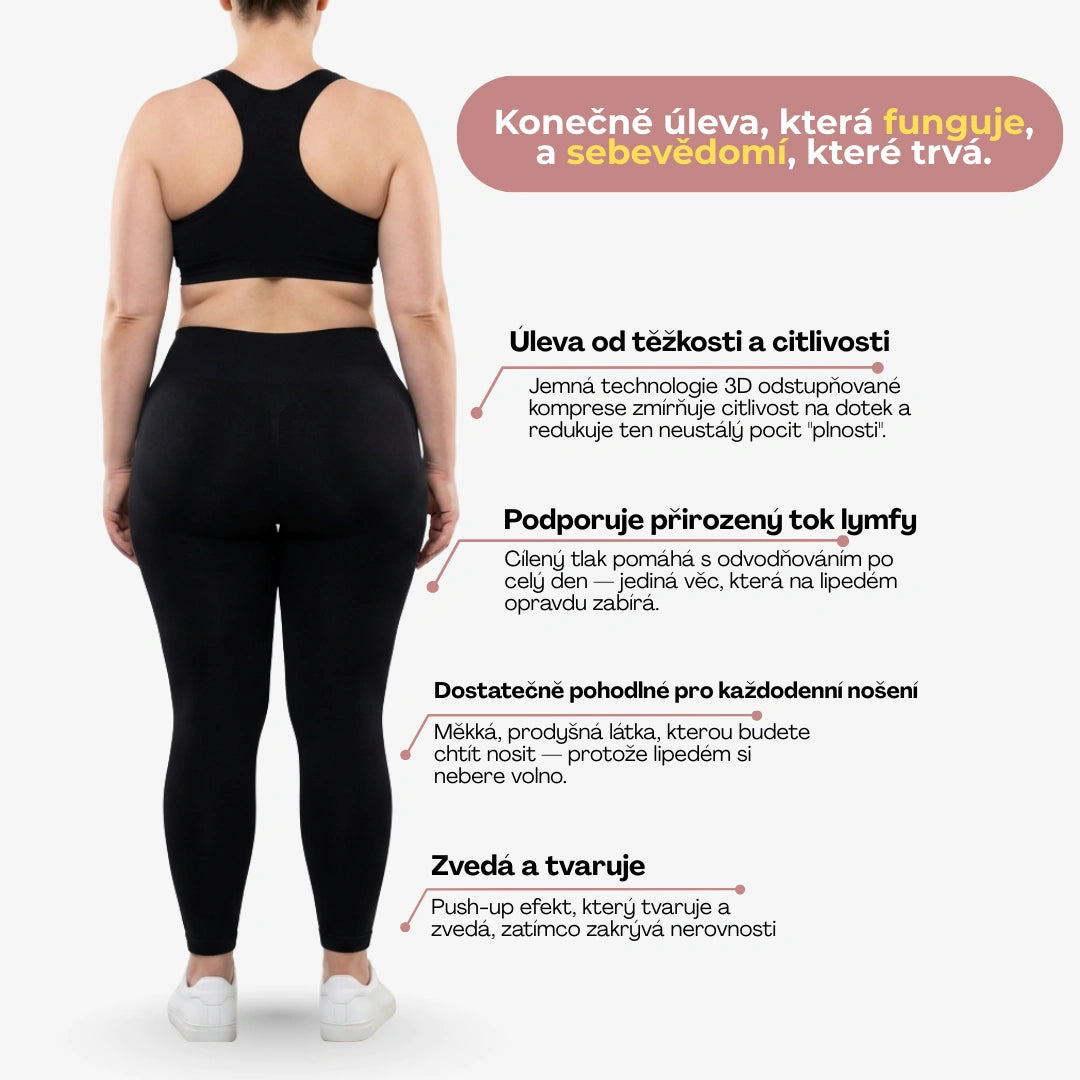 Cellumove 3D Legging – Rozlučte se s bolestí a otoky způsobené lipedémem přirozeným způsobem
