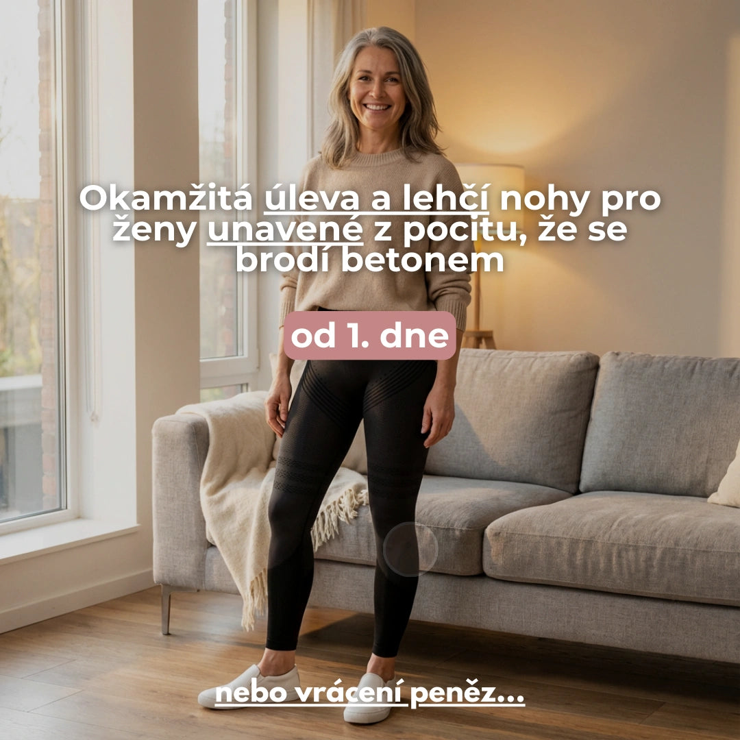 Cellumove 3D Legging – Od těžkých nohou k lehkým krokům za 2 týdny